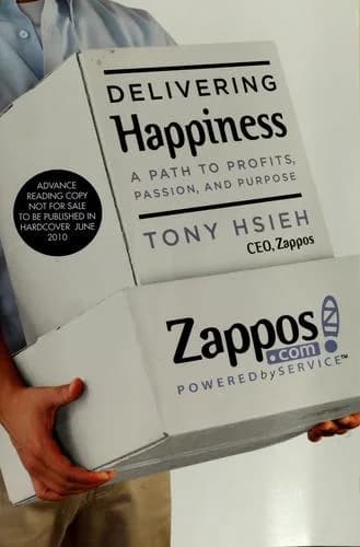 Delivering Happiness book cover